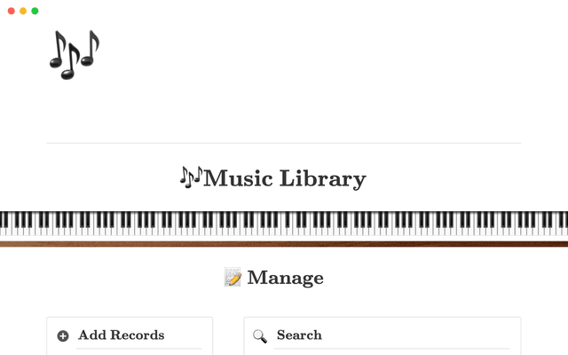 Music Library