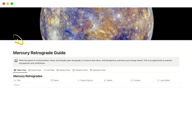 Mercury Retrograde Guide